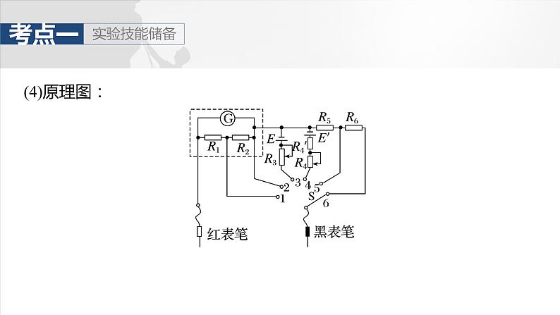 第十章　第6课时　实验十三：用多用电表测量电学中的物理量第7页