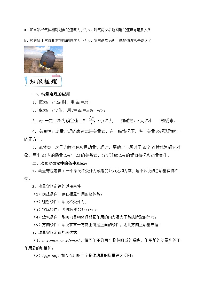 高考物理【热点·重点·难点】专练(全国通用)重难点07动量(原卷版+解析)—02