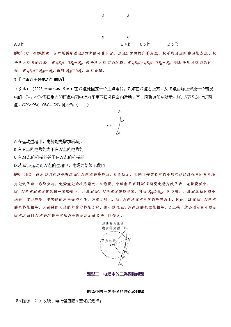 第九章　静电场 第45课时　电场中的功能关系及图像问题　[重难突破课]第2页
