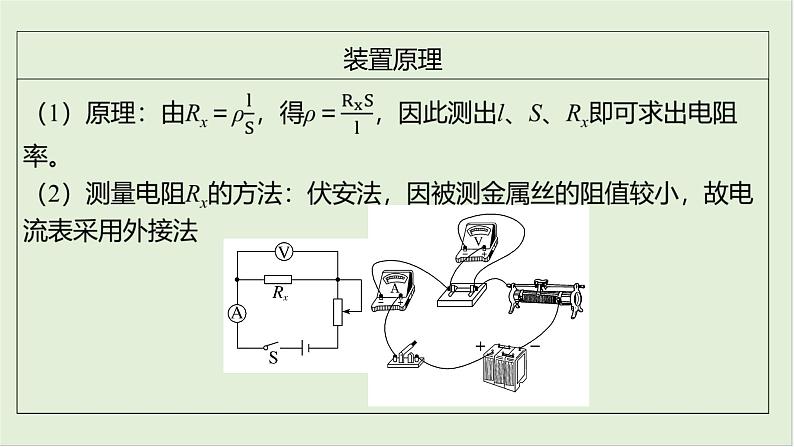第十章恒定电流第52课时导体电阻率的测量2025高考物理二轮专题04