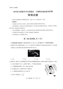 四川省大数据学考大联盟2023-2024学年高一下学期期末模拟质量检测物理试题