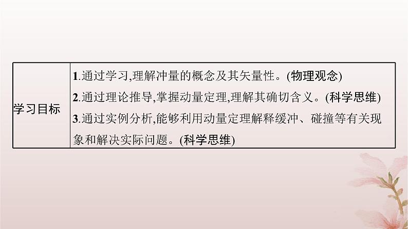 2024_2025学年新教材高中物理第1章动量守恒定律2.动量定理课件新人教版选择性必修第一册第2页