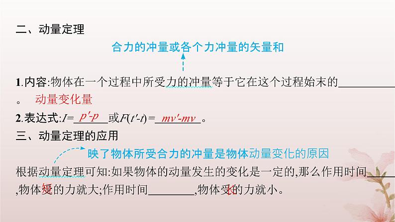 2024_2025学年新教材高中物理第1章动量守恒定律2.动量定理课件新人教版选择性必修第一册第5页