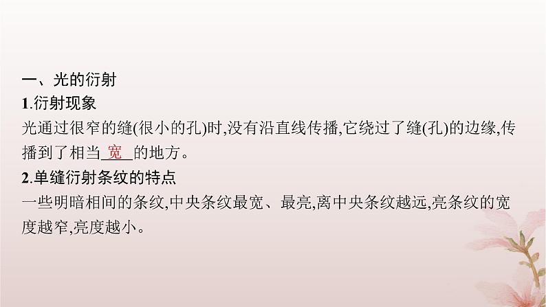 2024_2025学年新教材高中物理第4章光5.光的衍射6.光的偏振激光课件新人教版选择性必修第一册04