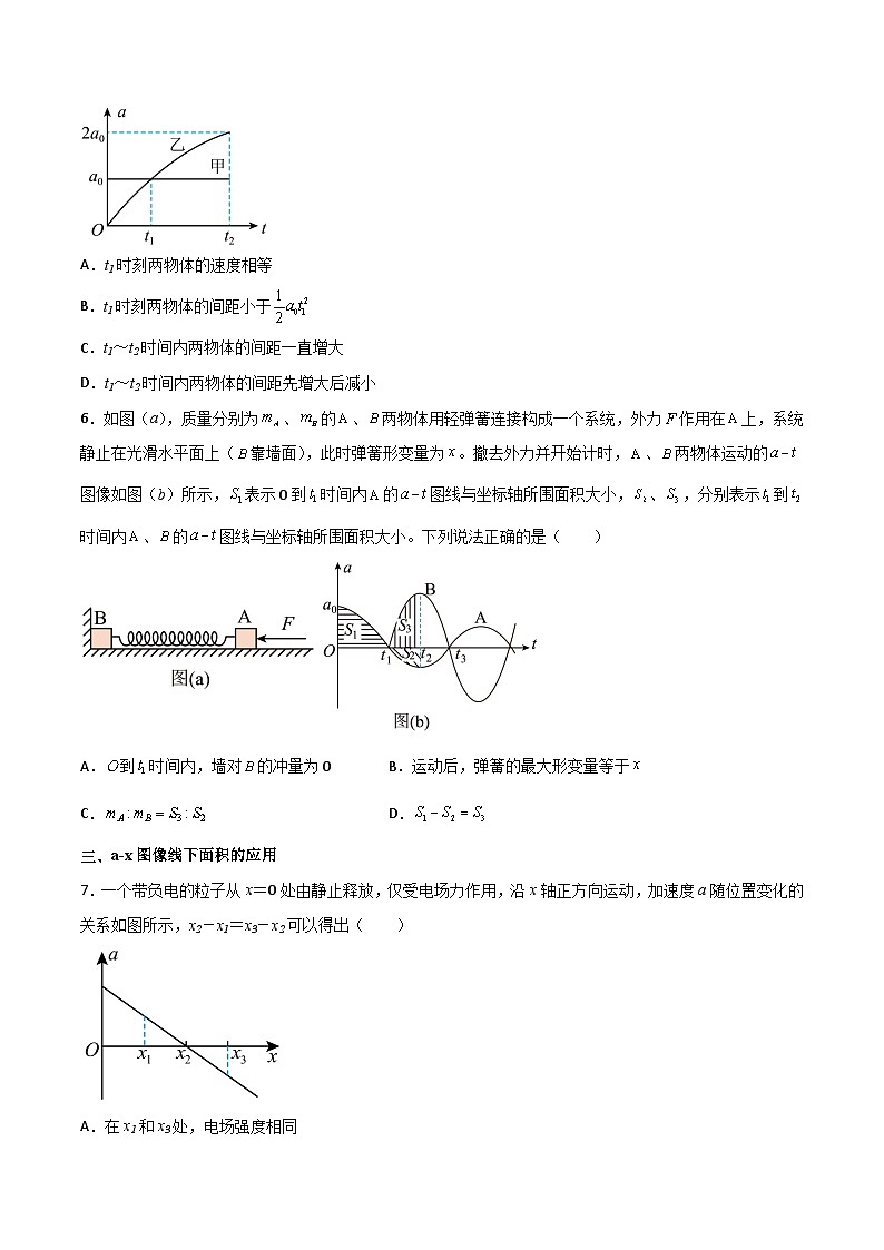 高三物理二轮常见模型与方法强化专训专练专题31图像法(运动学图像线下面积的应用)(原卷版+解析)03