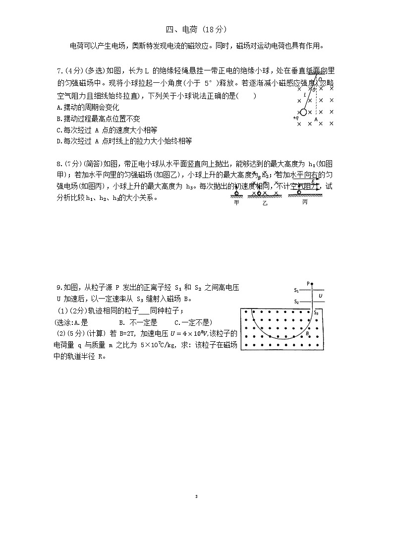 2024上海市敬业中学高二下学期6月期末考试物理含答案03
