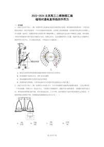 [物理][二模]2022～2024北京高三试题分类汇编：磁场对通电直导线的作用力