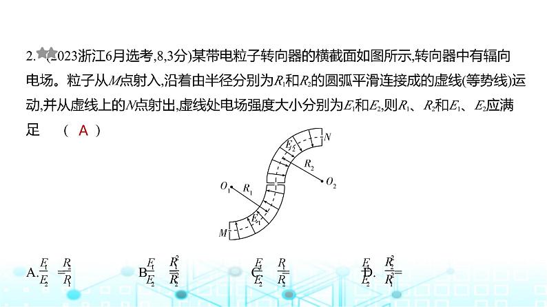 高考物理（山东专用）一轮复习专题九静电场训练课件02