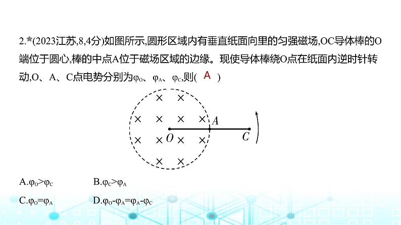 新高考物理一轮复习专题一0二电磁感应练习课件第2页