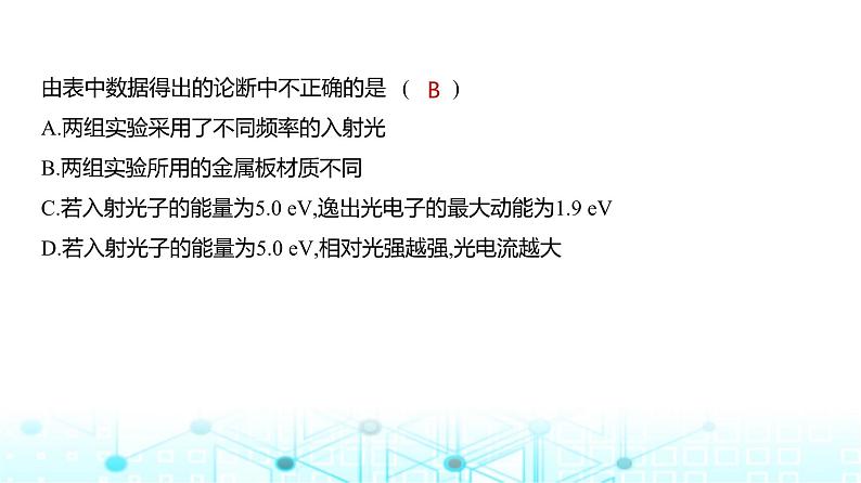 新高考物理一轮复习专题一0六近代物理初步练习课件第4页