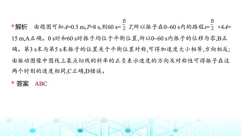 新高考物理一轮复习专题八机械振动与机械波教学课件第8页