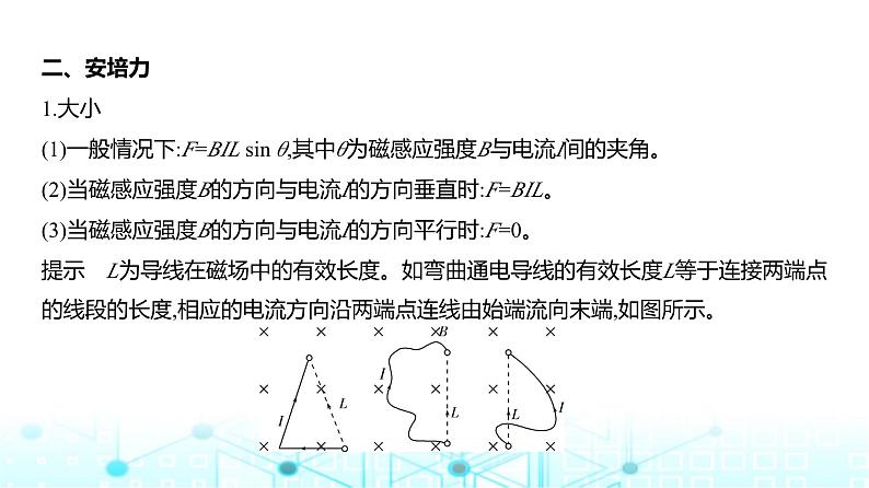 新高考物理一轮复习专题一0一磁场教学课件08