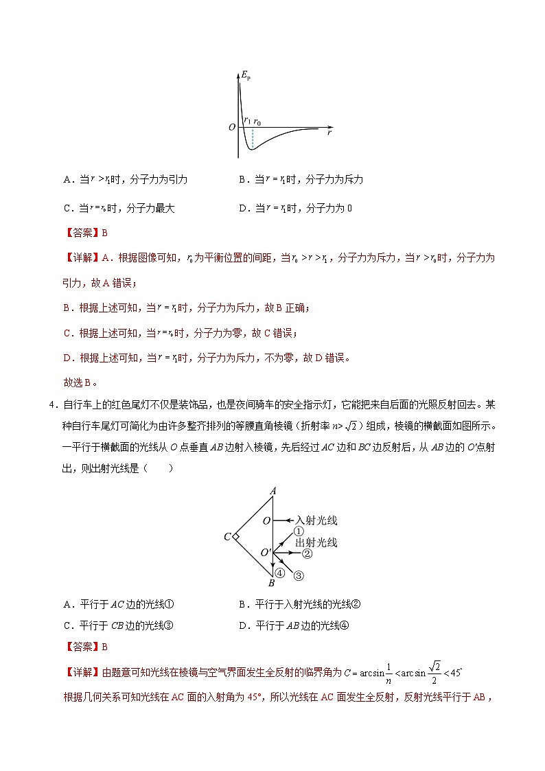 高二物理期末模拟卷01（全解全析）（人教版）第3页