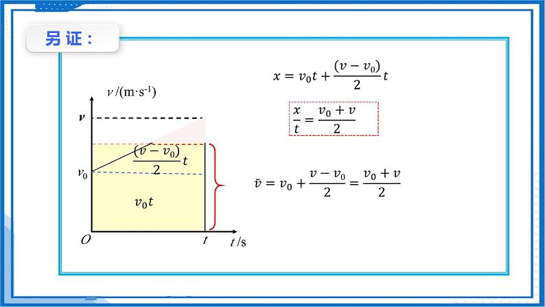 高中物理课件（人教版2019必修第一册）2.3.2匀变速直线运动的推论(课件)07