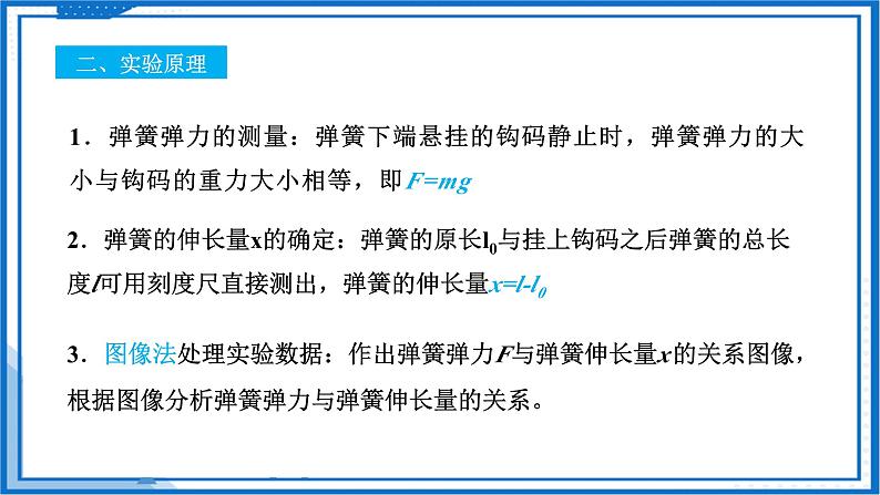 高中物理课件（人教版2019必修第一册）实验  探究弹簧弹力与伸长量的关系(课件)04