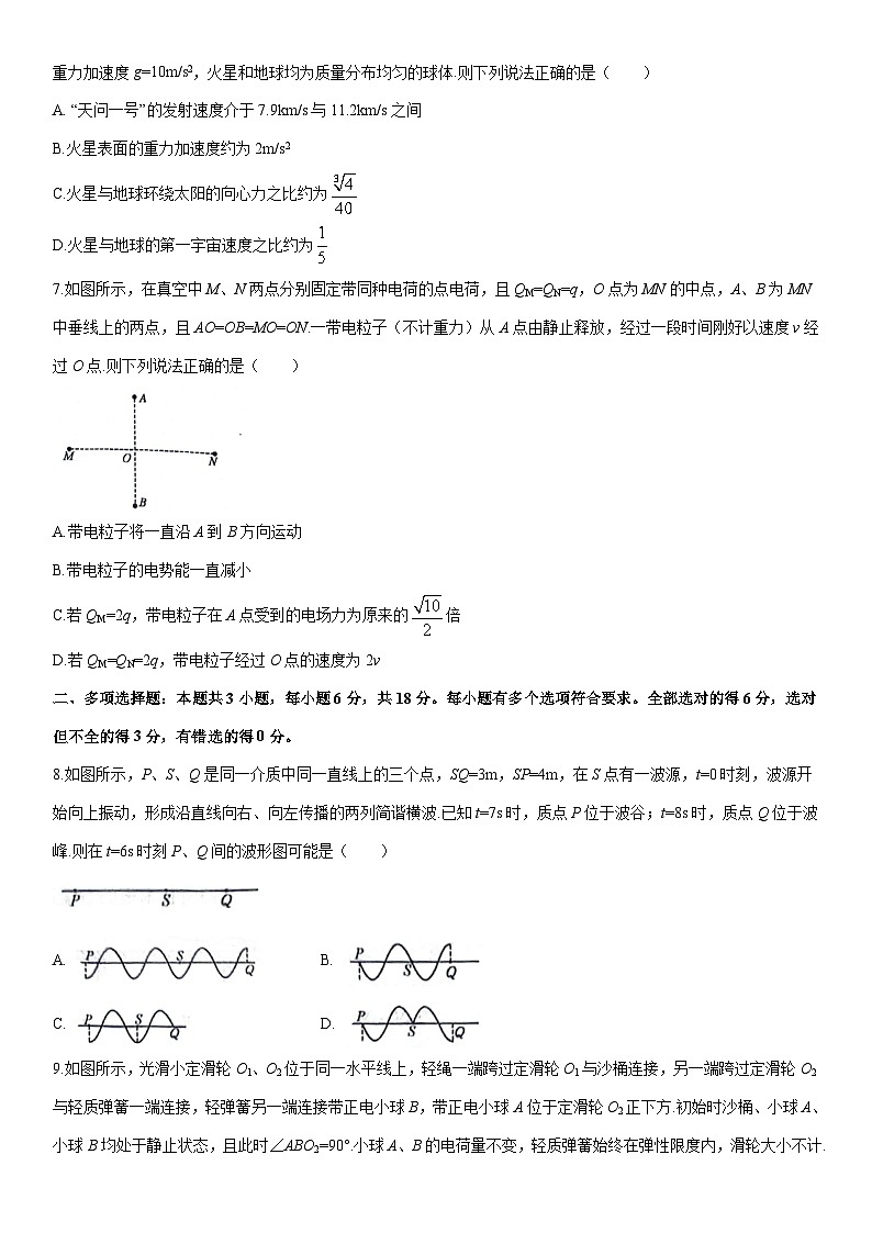 [物理]辽宁省部分学校2024届高三下学期联考(六)试题(解析版)03