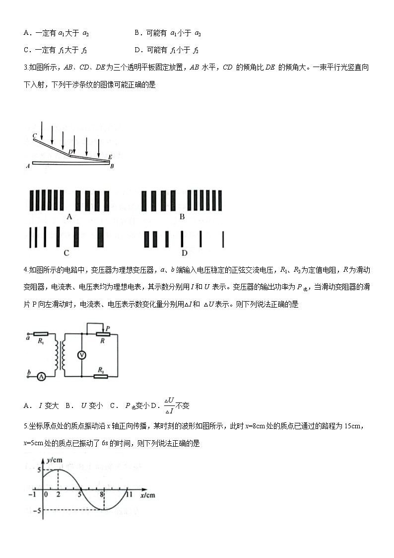 [物理]辽宁省部分学校2024届高三下学期联考(二)试题(解析版)02