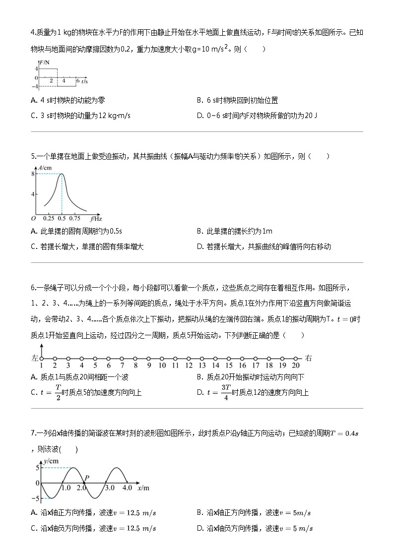 [物理]2023_2024学年安徽六安金寨县金寨县青山中学高二下学期期中物理试卷第2页