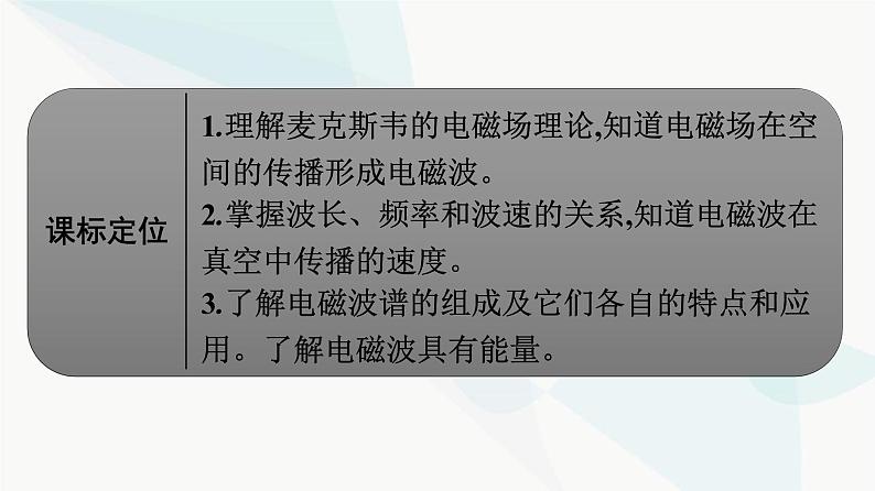 人教版高中物理必修第三册第13章电磁感应与电磁波初步4电磁波的发现及应用课件第2页