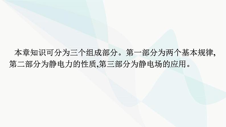 人教版高中物理必修第三册第9章静电场及其应用整合课件第4页