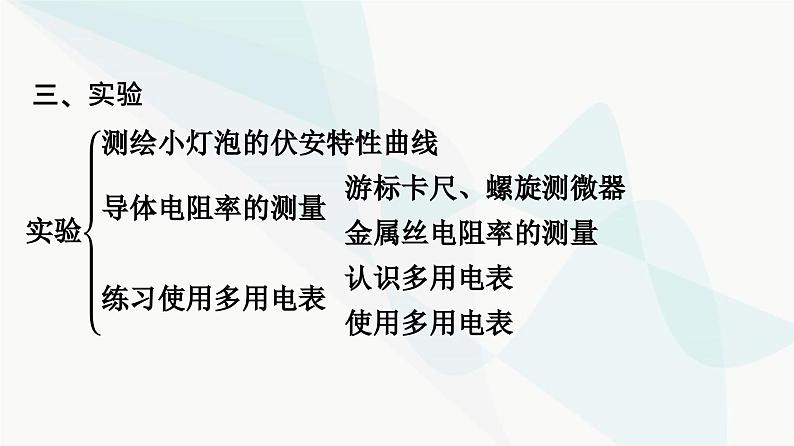 人教版高中物理必修第三册第11章电路及其应用整合课件第7页