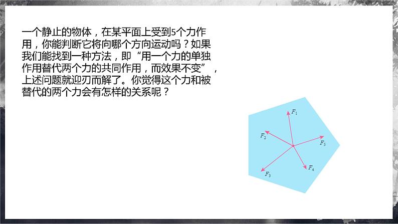 【沪科版】物理必修一  3.2力的合成（课件+练习）04