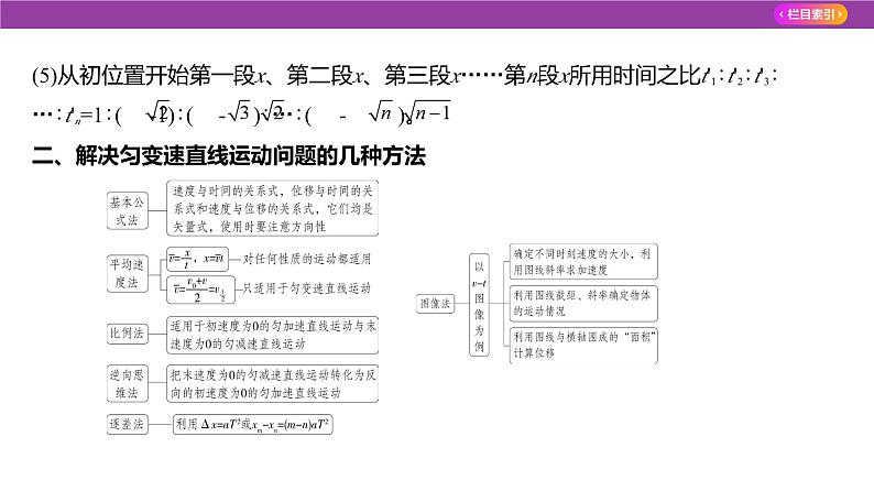 专题一直线运动2课件2025高考物理复习专题第7页