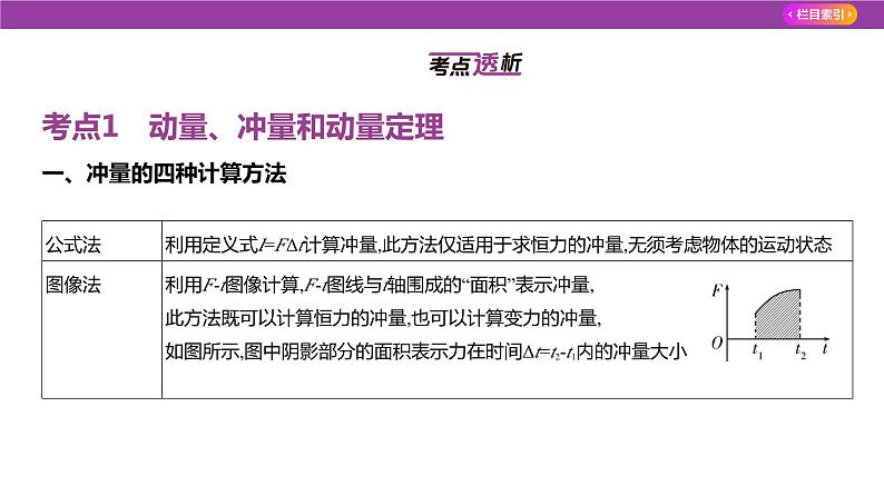 专题七动量守恒定律2课件2025高考物理复习专题第3页