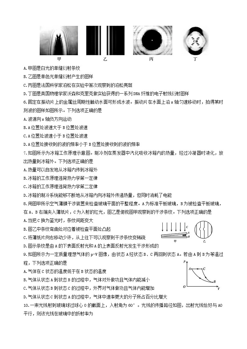 2024太原高二下学期7月期末考试物理含答案02