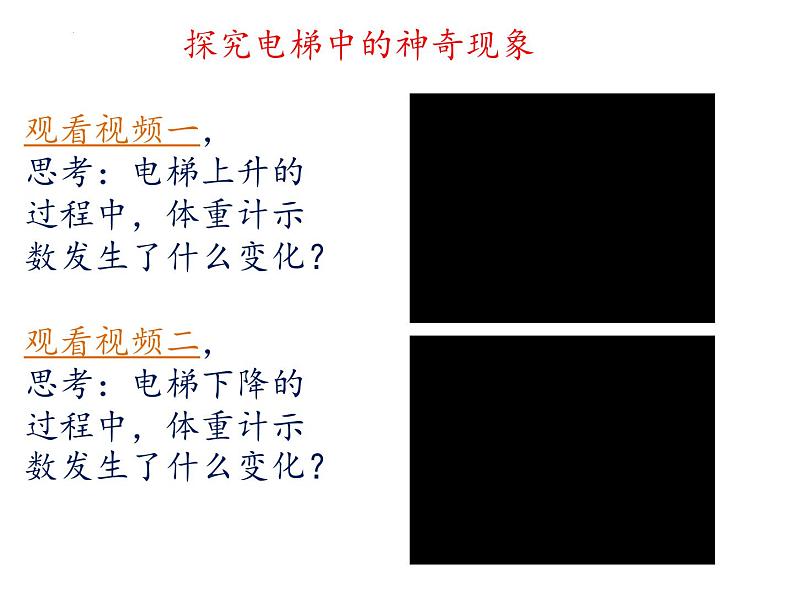 2023-2024学年高一物理人教版2019必修第一册同步课件  04-06超重与失重第3页