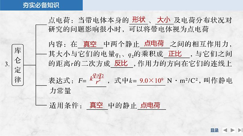 2025年高考物理二轮复习第八章　静电场 第一讲　电场力的性质课件+讲义（教师+学生）+跟踪练习07