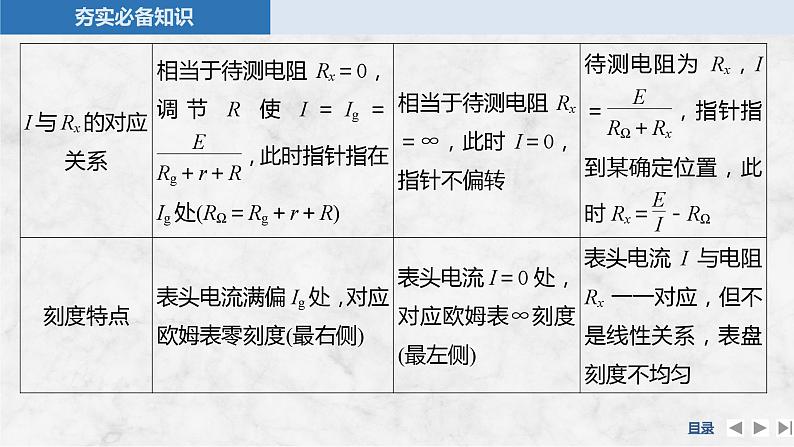 2025年高考物理二轮复习第九章　电路及其应用 实验十四　用多用电表测量电学中的物理量课件+讲义（教师+学生）+跟踪练习08