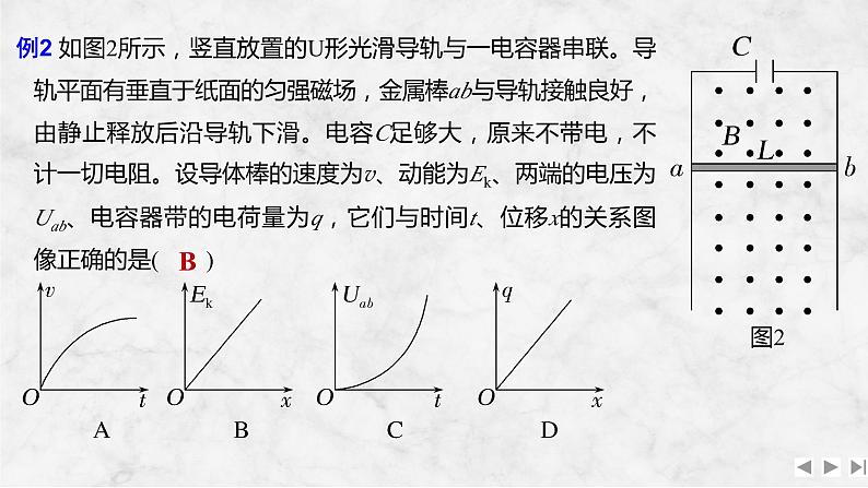 2025年高考物理二轮复习第十一章　电磁感应 增分微点10　电磁感应中的“杆—轨道”模型课件+讲义（教师+学生）+跟踪练习07