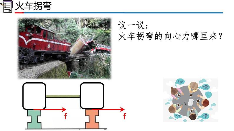 2023-2024学年高一物理人教版2019必修第二册同步课件  6.4 生活中的圆周运动第3页