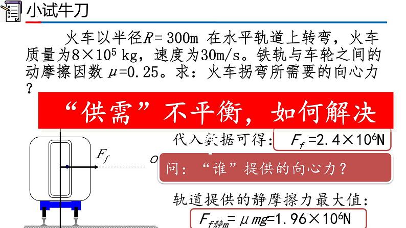 2023-2024学年高一物理人教版2019必修第二册同步课件  6.4 生活中的圆周运动第4页