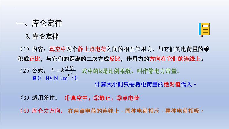 高中物理人教版2019必修第三册9-2库仑定律精品课件6第5页