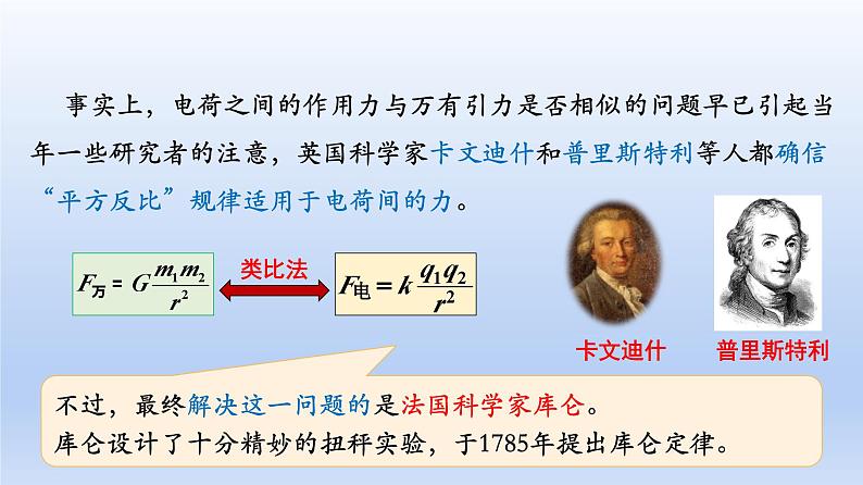 高中物理人教版2019必修第三册9-2库仑定律精品课件506