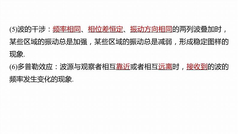 第三章　机械波 　章末复习与专题  课件（3份打包）-高中物理选择性必修1（人教版2019）05