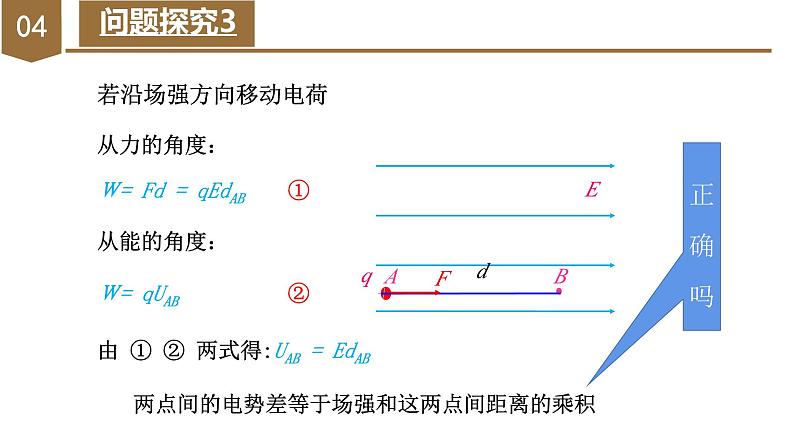 高中物理人教版2019必修第三册10-3电势差与电场强度的关系精品课件3第8页