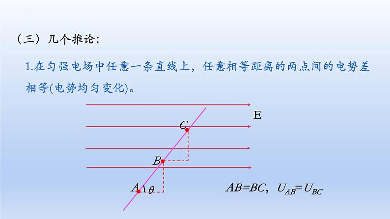 高中物理人教版2019必修第三册10-3电势差与电场强度的关系精品课件1第7页