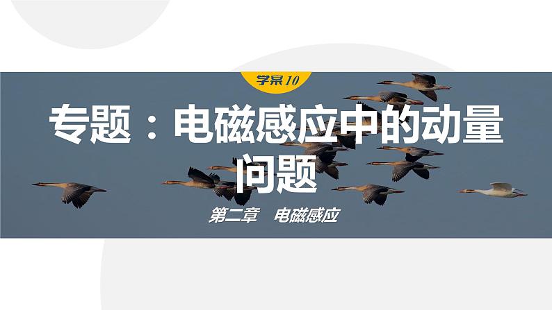 第二章　电磁感应　章末复习与专题  课件（7份打包）高中物理选择性必修二（人教版2019）01