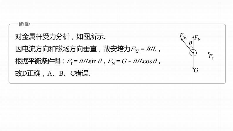 1.1 磁场对通电导线的作用力  课件（2份打包）高中物理选择性必修二（人教版2019）07