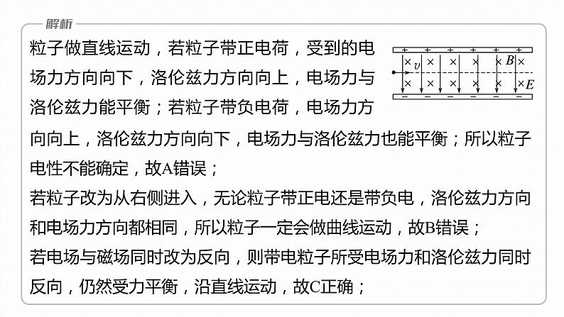 第一章　安培力与洛伦兹力　章末复习与专题  课件（7份打包）高中物理选择性必修二（人教版2019）07