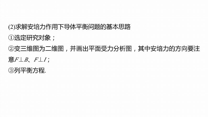 第一章　安培力与洛伦兹力　章末复习与专题  课件（7份打包）高中物理选择性必修二（人教版2019）06