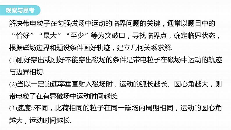 第一章　安培力与洛伦兹力　章末复习与专题  课件（7份打包）高中物理选择性必修二（人教版2019）04