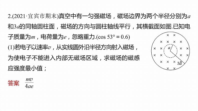 第一章　安培力与洛伦兹力　章末复习与专题  课件（7份打包）高中物理选择性必修二（人教版2019）07