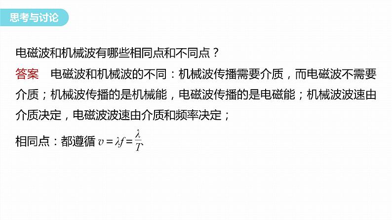 4.2-4　电磁场与电磁波　无线电波的发射和接收　电磁波谱  课件  高中物理选择性必修二（人教版2019）第7页