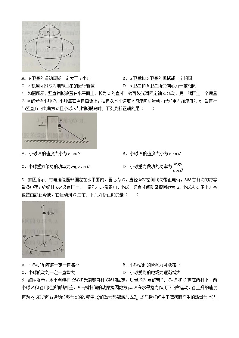 河南省天一大联考2023-2024学年高一下学期期末物理试题第2页