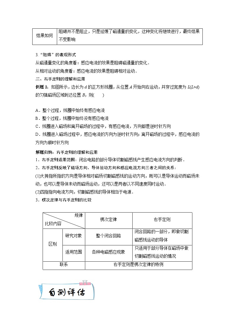 高二物理寒假精品课(人教版2019)第17天楞次定律(原卷版+解析)02