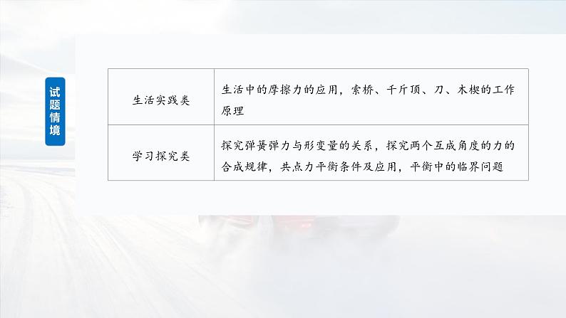 2025年高考物理大一轮复习第二章　第一课时　重力　弹力　摩擦力（课件+讲义+练习）05